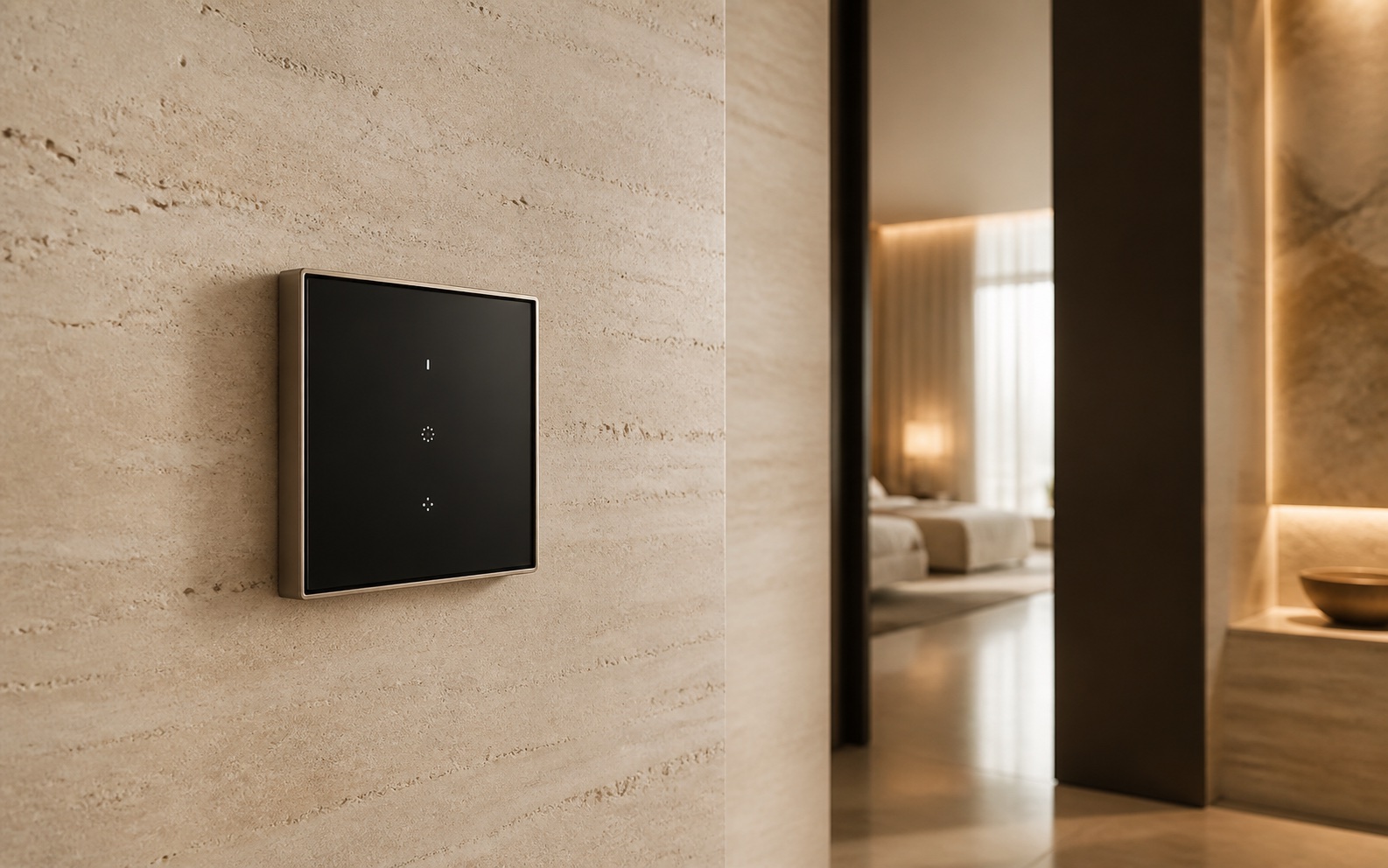 BXD View Room panel in an architectural interior